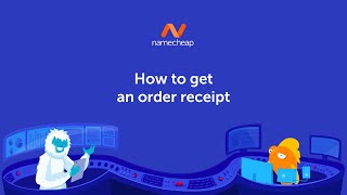 How to get an order receipt [upl. by Elephus]