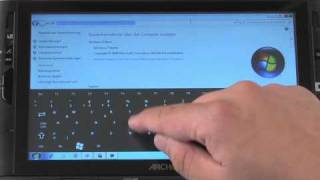Archos 9 PC Tablet  Video [upl. by Aurilia341]