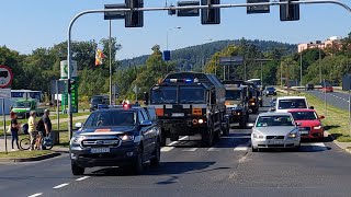 MEGA PRZEJAZD KONWÓJ PATROL SAPERSKI  😯 1200 NIEWYBUCHÓW 💥 4x Policja 4x Saperzy [upl. by Turner]