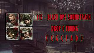 115  Black Ops Soundtrack Elena Siegman Guitar Cover with TABS [upl. by Vial]