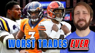 The Worst Trades in NFL History [upl. by Ailimat]