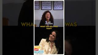 Julia LouisDreyfus laughs at her own SEINFELD bloopers [upl. by Adnyc]