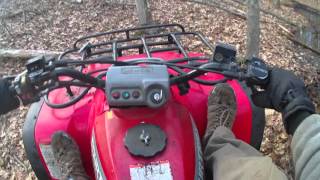 1988 Honda Fourtrax 300 4x4  Testing Classic ATVs [upl. by Anna-Diana]