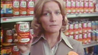 70s Ads Chef Boyardee Canned Spaghetti Sauce [upl. by Ahsienek]