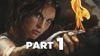 Tomb Raider Definitive Edition Gameplay Walkthrough Part 1 PS4 XBOX ONE [upl. by Enomed]