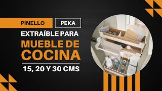 Extraible PINELLO para mueble de cocina CARGO TOWEL y BOARD [upl. by Asirrak]