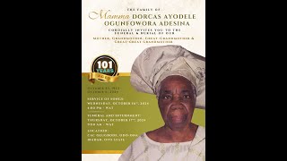 Service of Songs for Mama Dorcas Ayodele Ogunfowora Adesina [upl. by Anav]