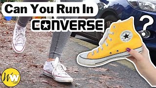 Are Converse Good For Running A Running Test amp Design Review [upl. by Arda604]