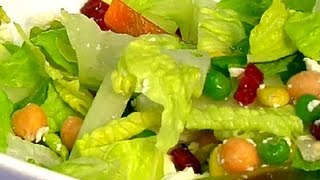 Romaine Lettuce Salad  Healthy Salad Recipes [upl. by Arenahs299]