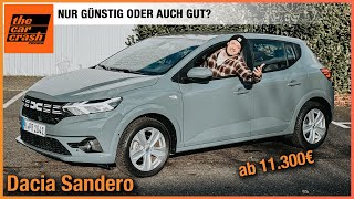 Dacia Sandero im Test 2024 Ab 11300€ nur günstig oder auch gut Fahrbericht  Review  TCe 90 [upl. by Gerdi]