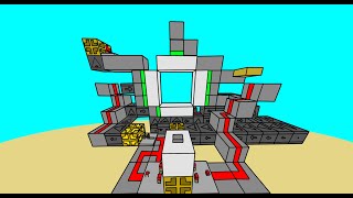 Making a 3x3 Piston Door [upl. by Rasia]