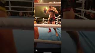 Tobak Patrik VS Sándor Bandi boxmeccs [upl. by Akinimod]