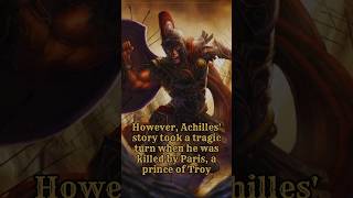 The Fall of Achilles Explained in 60 Seconds shorts mythology achilles history [upl. by Coben]