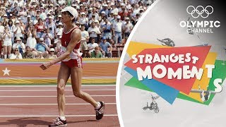 The Most Incredible Final Lap in Olympic Marathon History  Strangest Moments [upl. by Raybin]