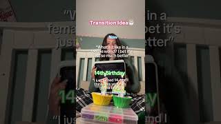 Transition Idea🎂shorts shortvideo fyp tiktok transition [upl. by Lean]