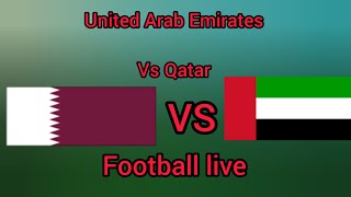 مباراة الامارات وقطر بث مباشر اليوم تصفيات كاس العالم اسيا 2024 United Arab Emirates vs Qatar [upl. by Salvatore634]