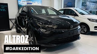 2024 Tata Altroz XZ S detailed walkaround  darkedition [upl. by Alohcin]