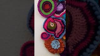 Abstract  Freeform crochet scrumbles and mandalas  Marcela Minaya [upl. by Clemmy]