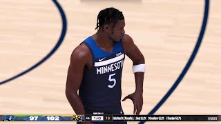 NBA 2K24 Playoffs Mode  NUGGETS vs TIMBERWOLVES FULL GAME 5  Ultra PS5 Gameplay [upl. by Arek]