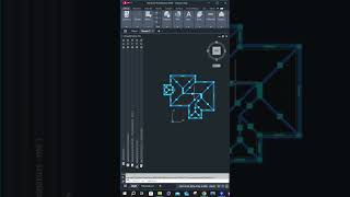 Autocad architecture  Toit Roof [upl. by Eimarrej730]