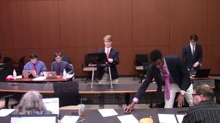 2018 Policy Debate Finals at the Barkley Forum High School Debate Tournament [upl. by Rosena]