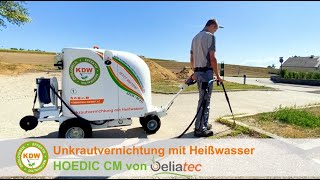 KDW GreenCare Unkrautvernichtung mit Heißwasser [upl. by Robenia]