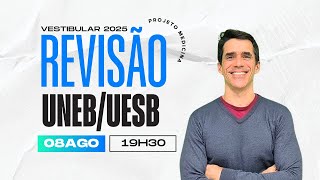 VESTIBULAR 2025 Revisão UNEB e UESB [upl. by Cibis942]