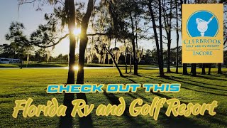 Clerbrook RV and Golf Resort in Clermont Floridaan Encore Park [upl. by Enivid]