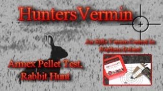 Air Rifle Hunting Armex Pellet Test Rabbit Hunt May 2014 [upl. by Chrysler320]