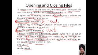 10 CPP Programming  File Commands  Lecture in Punjabi [upl. by Tterab158]