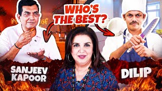 Sanjeev Kapoor VS Dilip  Farah‘s Favorite Kaun  FarahKhanK [upl. by Notwen73]