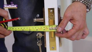 How to install a Mortise Mortice Lock and handles [upl. by Field331]