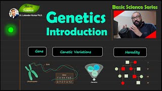 Genetics Introduction  Gene  Heredity  Genetic Variations  Basic Science Series [upl. by Eisdnil778]