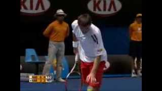 Roko Karanusic the best points at AO 2009 vs R Nadal [upl. by Steen907]