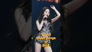 Top 10 Iconic Songs of BoA  boa 보아 kpop shorts [upl. by Bloomer]