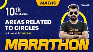 Areas Related to Circles Marathon  Class 10 Maths  CBSE 2025 🔥 Shimon Sir [upl. by Imhsar]