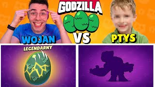 POJEDYNEK na JAJA GODZILLI w Brawl Stars z PTYŚ [upl. by Vivyan860]