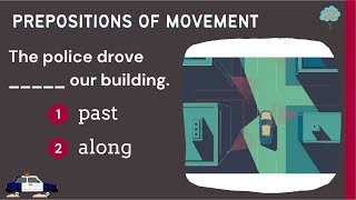 Prepositions of Movement Quiz  Test your English prepositions  along across up down [upl. by Christiana]