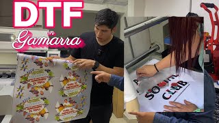 Estampado DTF explicación completa  EN GAMARRA [upl. by Iras]