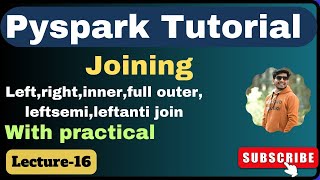 16 Joining in Pyspark  Pyspark Tutorial [upl. by Pinsky]