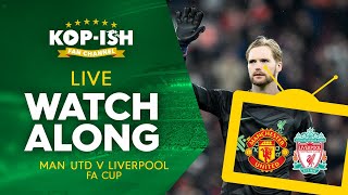 MAN UTD VS LIVERPOOL  FA CUP  LIVE MATCH WATCHALONG [upl. by Anitrebla23]