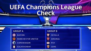 Champions League Check  Gruppe A und B  Klassiker Bayern  United  Was kann Galatasaray [upl. by Sucramraj]