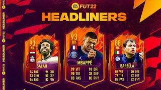 HEADLINERS  TOUT SAVOIR  DATE SBC PACKS JOUEURS   FIFA 22 Ultimate Team [upl. by Ecirtemed152]