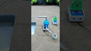 Diy Mini motor water pump project mini cow bathed  59 [upl. by Kasper]