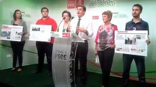 PSOE PRESUPUESTOS ESTADO 2015 ALMERIA [upl. by Bonis]