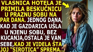 VLASNICA HOTELA JE PRIMILA BESKUĆNICU U JEDNU SOBU ALI JEDNOM KAD JE UŠLA BEZ KUCANJA NAJEŽILA SE [upl. by Lanuk]