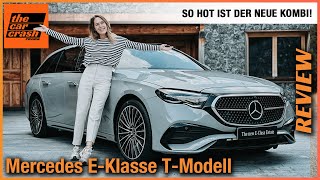 Mercedes EKlasse TModell 2023 So hot ist der neue Kombi Review  Test  Preis  Plugin Hybrid [upl. by Neeluj]