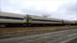 Amtrak 351 at 110 mph [upl. by Yetac]