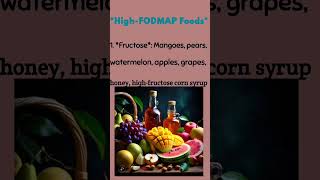 FODMAP food pattern for High cholesterol patient [upl. by Gnehc]