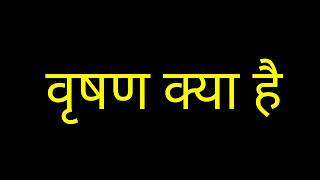 वृषण क्या है ।।what is testes in hindi [upl. by Ahsikyt425]